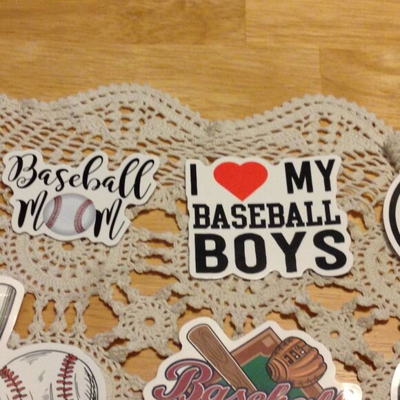 Baseball Mom stickers, new items - Picture 3 of 4
